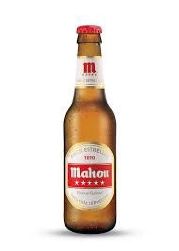 C/ 1/3  MAHOU   5 ESTRELLAS CERVEZA