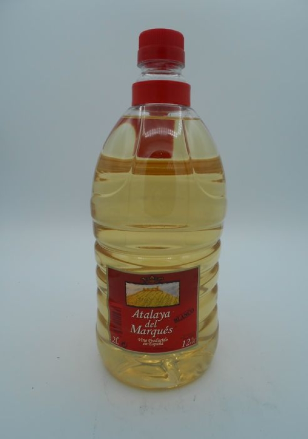 CAJA VINO2 .L. 6 BOT. VINO ATALAYA BLCO