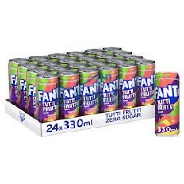 FANTA ZER TUTTI FRUTTI LATA33