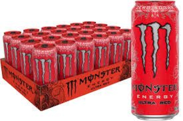 MONSTER ULT RED LATA50 C24