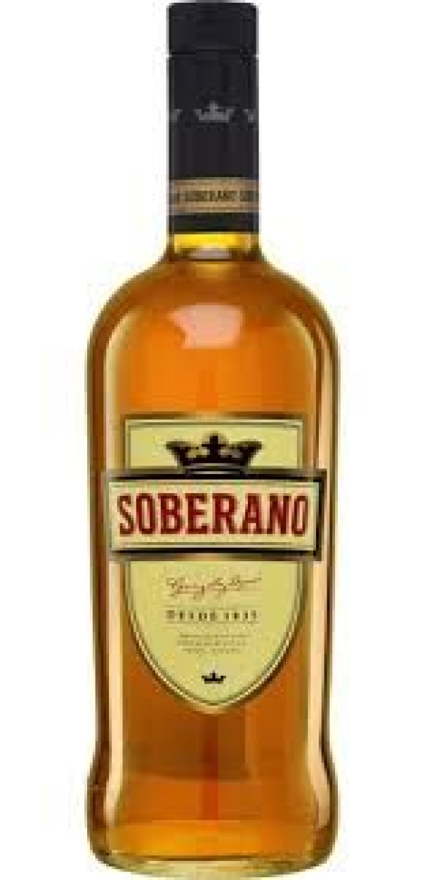 BOT. BRANDY SOLERA SOBERANO 1 L.  36 %