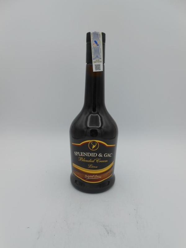 BOT  crema whisky SPLENDID&GAC  17% 0.7