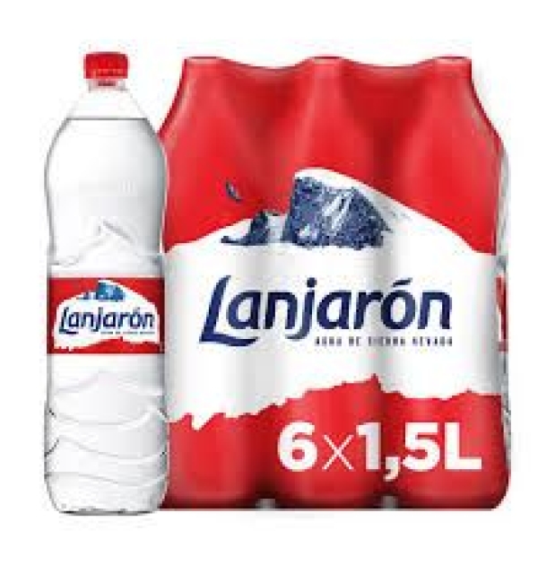 PACK  AGUA LANJARON 1500 X 6BOT