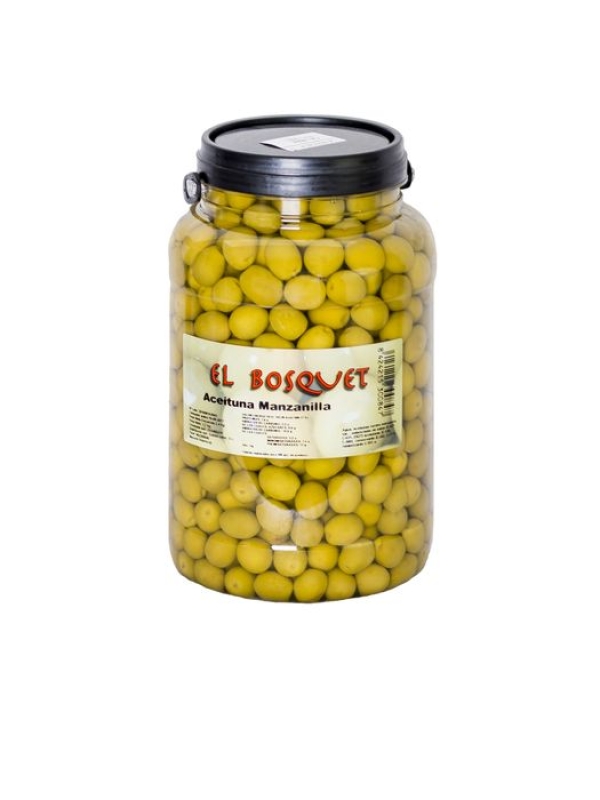 CUBO 3 KG MANZANI. ACEITUNA EL BOSQUET
