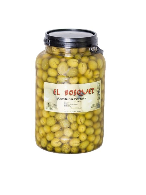 CUBO 3 KG PARTIDA ACEITUNAS EL  BOSQUET