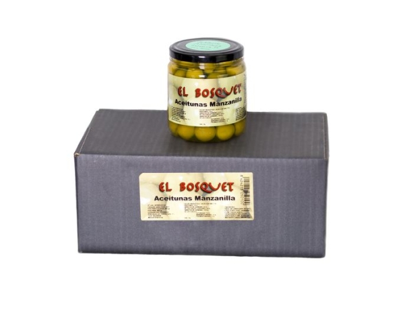 UD MANZANI. 500 GR ACEITUNAS EL  BOSQUET UD MANZANI. 500 GR ACEITUNAS EL  BOSQUET
